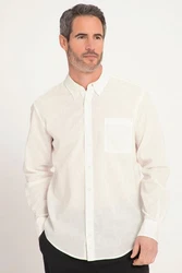 JP1880 Businesshemd Langarm Buttondown-Kragen Modern Fit Weiß/Creme/Khaki/Beige
