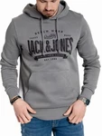 Jack & Jones Kapuzensweatshirt mit Kängurutasche Grau/Blau/Dunkelgrün/Dunkelgrau/Schwarz/Hellgrau Jack & Jones Kapuzensweatshirt mit Kängurutasche Grau/Blau/Dunkelgrün/Dunkelgrau/Schwarz/Hellgrau
