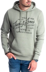 Jack & Jones Kapuzensweatshirt mit Kängurutasche Dunkelgrün/Grün/Khaki/Hellgrün