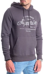 Jack & Jones Kapuzensweatshirt mit Kängurutasche Fliederfarben/Dunkelgrau/Lila/Grau