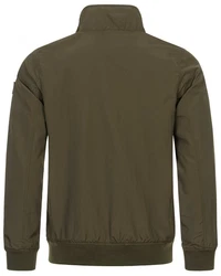 Geographical Norway Steppjacke Übergangsjacke Herbstjacke Jacke Windbreaker Blouson Stehkragen Dunkelgrün/Khaki