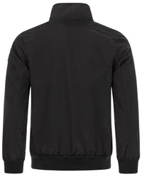 Geographical Norway Steppjacke Übergangsjacke Herbstjacke Jacke Windbreaker Blouson Stehkragen Rot/Schwarz