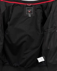 Geographical Norway Steppjacke Übergangsjacke Herbstjacke Jacke Windbreaker Blouson Stehkragen Rot/Schwarz