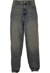 URBAN CLASSICS Herren 90s Jeans Khaki/Dunkelgrün/Grau/Dunkelgrau/Blau/Dunkelblau