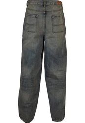 URBAN CLASSICS Herren 90s Jeans Khaki/Dunkelgrün/Grau/Dunkelgrau/Blau/Dunkelblau