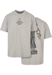 Mister Tee Justice Oversize Tee (1-tlg) Grau/Khaki/Braun/Beige/Dunkelgrau
