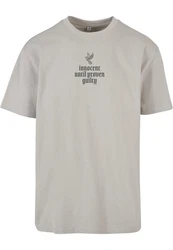 Mister Tee Justice Oversize Tee (1-tlg) Grau/Khaki/Braun/Beige/Dunkelgrau