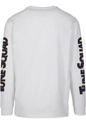 Mister Tee Longsleeve Space Jam Taz Pose Silber/Braun/Weiß/Rot/Beige