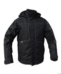 Dassy Winterjacke Minsk (1-St) Schwarz/Beige
