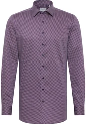 Eterna Langarmhemd SLIM FIT Lila