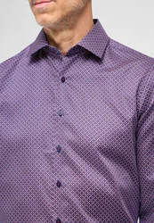 Eterna Langarmhemd SLIM FIT Lila