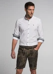 Spieth & Wensky Trachtenlederhose Archibald Creme/Weiß/Rot/Khaki