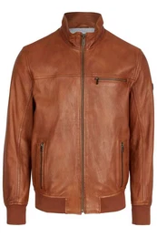 Lederjacke BULEONARDO mit Ziernhten