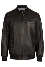 Lederjacke BULEONARDO mit Ziernhten