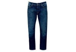 Jack & Jones Straight-Jeans Mike JJWood Dunkelblau/Blau