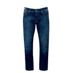 Jack & Jones Straight-Jeans Mike JJWood Dunkelblau/Blau