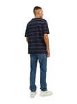 Jack & Jones T-Shirt JORPALMA Dunkelblau/Hellblau/Beige/Blau/Grün