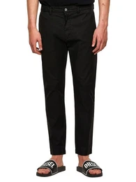 Chinohose Knchellange Stretch Hose Schwarz - P-PHILLIPE-KA 9XX