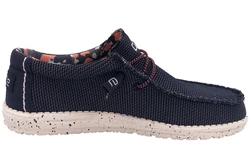 Hey Dude Wally Sox Slipper Schnürschuh Dunkelblau/Lila/Hellblau/Blau/Braun