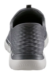 Skechers SUMMITS-HIGH RANGE Slip-On Sneaker Grau/Hellgrau/Dunkelgrau