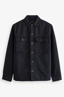 Next Outdoorhemd Hemdjacke (1-tlg) Dunkelblau/Schwarz Next Outdoorhemd Hemdjacke (1-tlg) Dunkelblau/Schwarz