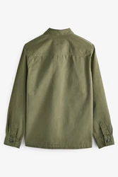 Next Outdoorhemd Hemdjacke (1-tlg) Dunkelgrün/Khaki/Grün