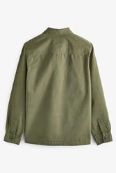Next Outdoorhemd Hemdjacke (1-tlg) Dunkelgrün/Khaki/Grün