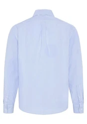Polo Sylt Langarmhemd Hellblau/Blau
