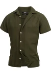 Indicode Hemd INCosby Dunkelgrün/Grün/Khaki