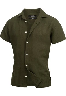 Indicode Hemd INCosby Dunkelgrün/Grün/Khaki Indicode Hemd INCosby Dunkelgrün/Grün/Khaki