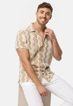 Indicode Hemd INCosby Beige/Braun