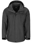 Dry Fashion Funktionsjacke Herren Emden Dunkelgrau/Grau