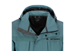 Dry Fashion Funktionsjacke Herren Emden Blau/Hellblau/Türkis/Pastell