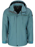 Dry Fashion Funktionsjacke Herren Emden Blau/Hellblau/Türkis/Pastell