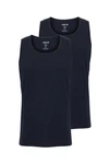 !Solid Tanktop SDCasal 2er-Pack Dunkelblau/Blau
