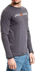 Jack & Jones Langarmshirt mit Printaufdruck Dunkelgrau/Schwarz/Grau/Dunkelblau/Khaki