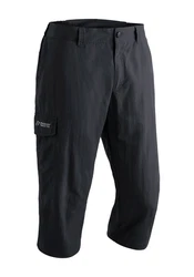 Maier Sports Caprihose Jens Funktionshose Dunkelblau/Dunkelgrau/Grau