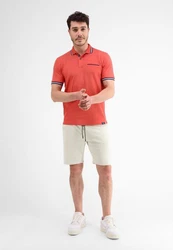 LERROS Poloshirt in Struktur-Piqué 