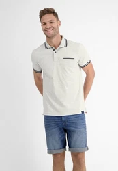 LERROS Poloshirt in Struktur-Piqué 