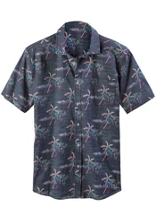 Beachtime Hawaiihemd Regular Fit Blau/Hellblau