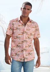 Beachtime Hawaiihemd Regular Fit Rosa