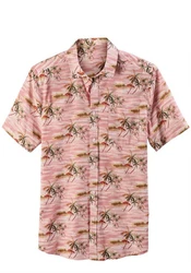 Beachtime Hawaiihemd Regular Fit Rosa