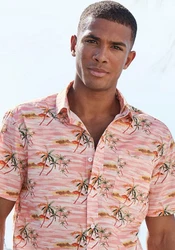 Beachtime Hawaiihemd Regular Fit Rosa