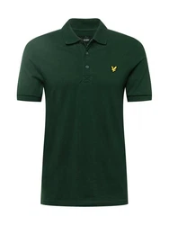 Lyle & Scott T-Shirt Poloshirt gelb/dunkelgrn/schwarz