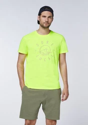 Chiemsee Print-Shirt T-Shirt Gelb/Grün/Neonfarben