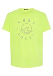 Chiemsee Print-Shirt T-Shirt Gelb/Grün/Neonfarben