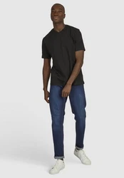 HECHTER PARIS V-Shirt Schwarz