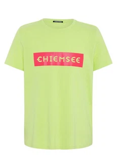 Chiemsee Print-Shirt T-Shirt mit Markenschriftzug Grün/Neonfarben/Gelb Chiemsee Print-Shirt T-Shirt mit Markenschriftzug Grün/Neonfarben/Gelb