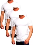 Jack & Jones T-Shirt Basic mit Rundhalsausschnitt Weiß/Creme