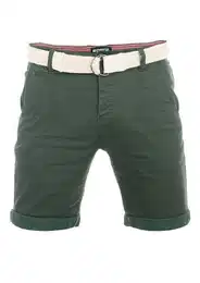 Chinoshorts Herren Shorts RIVHenry Regular Fit Bermudashorts mit Grtel